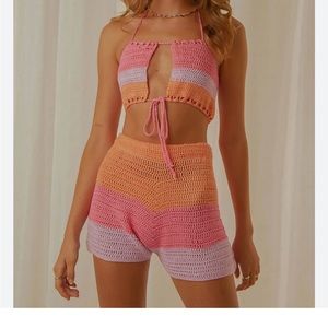 Pepper mayo crochet set